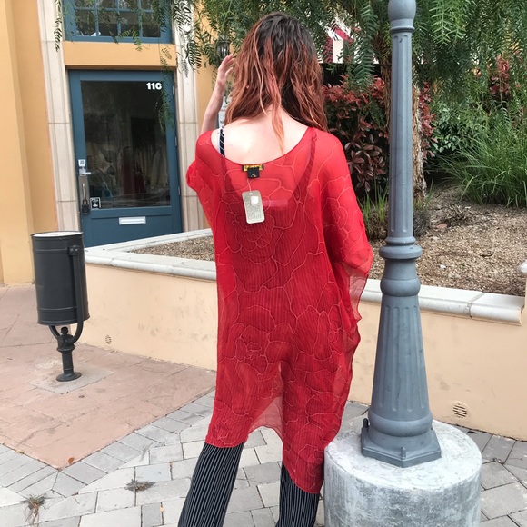 Bamboo Silks Go Over Cover up dress - Picture 4 of 8